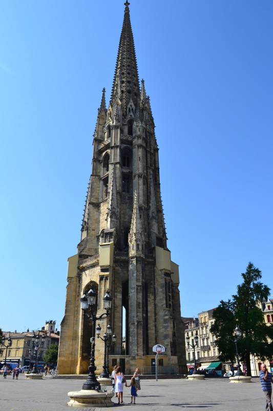 flêche saint Michel vue bordeaux